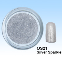 Ombre Spray silver sparkle