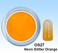 Ombre Spray neon glitter orange